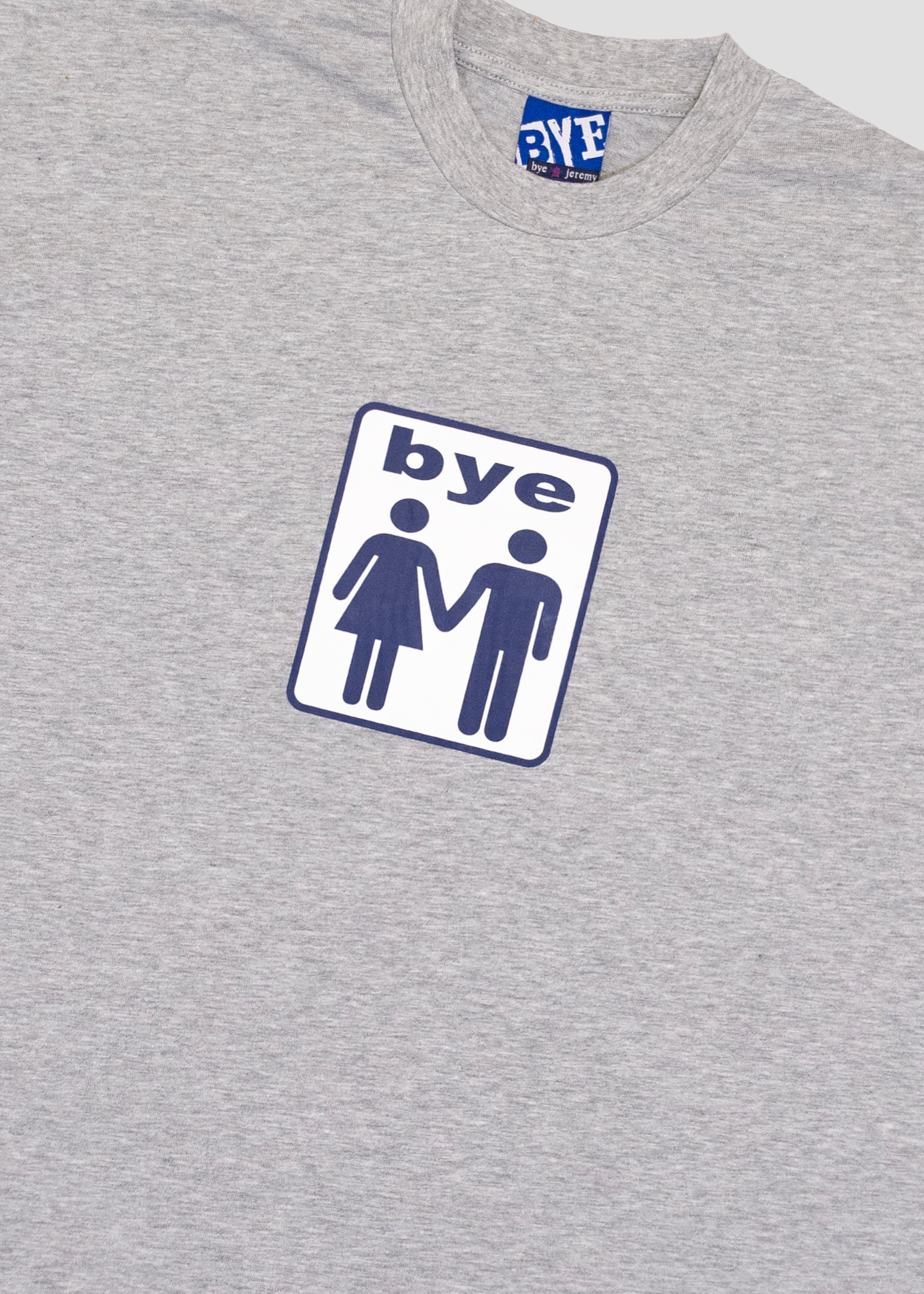 bye Jeremy couple　tシャツ　グレー Couple Grey – Bye Jeremy