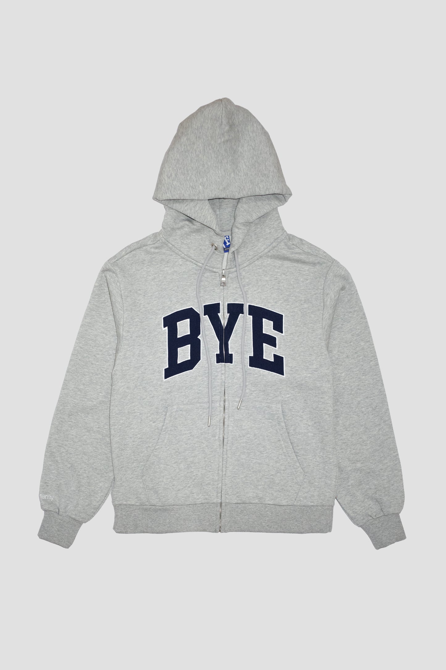 Bye Zip-Up Grey